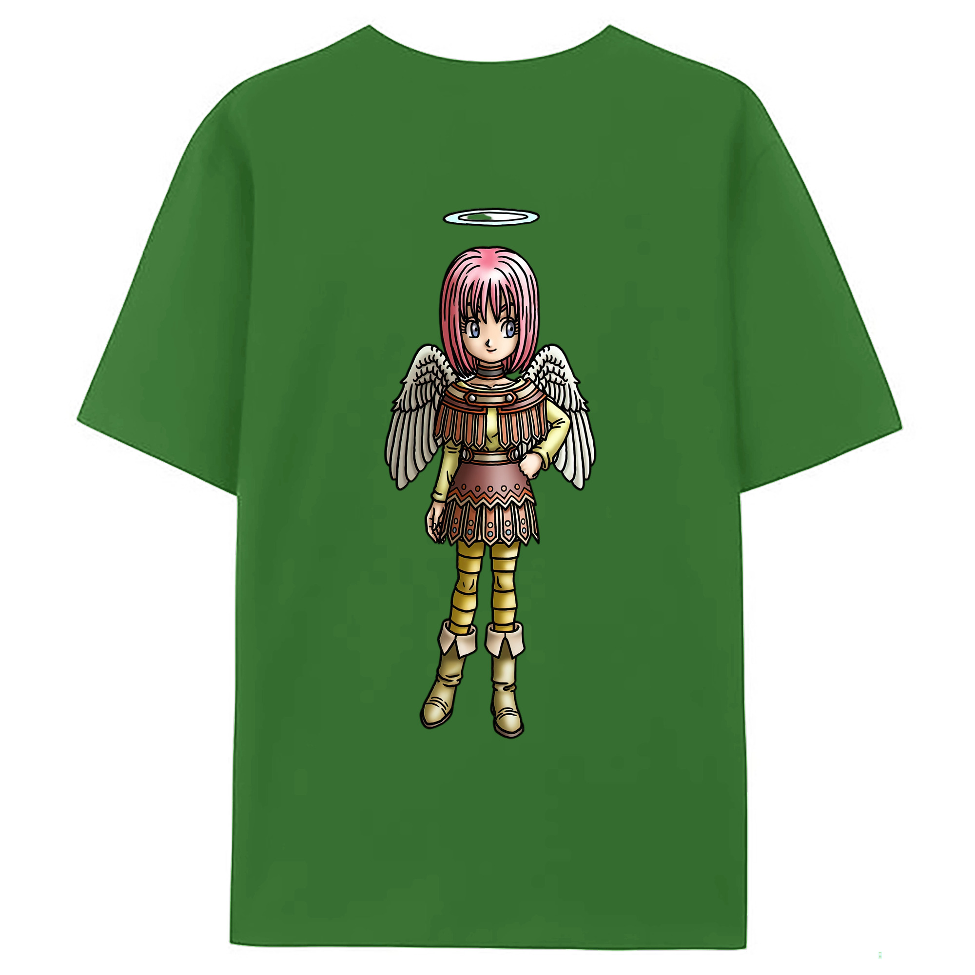 （画像用） ドラゴンクエスト Doragon Kuesuto Dragon Quest レディース半袖Tシャツ(バックプリント)